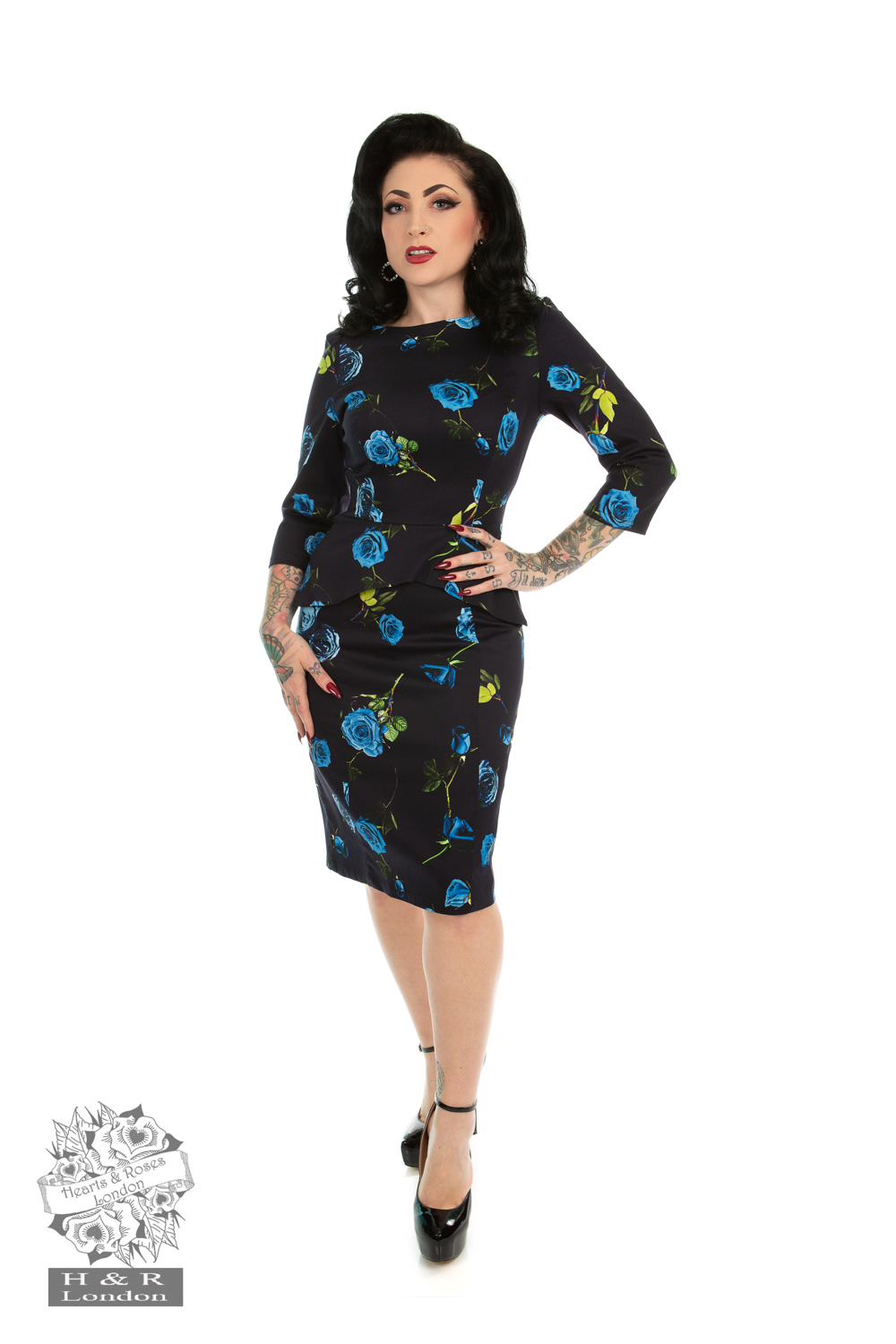 Blue Melody Wiggle Dress